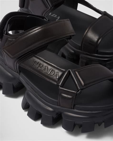 prada padded sandal|Prada sandals 2020.